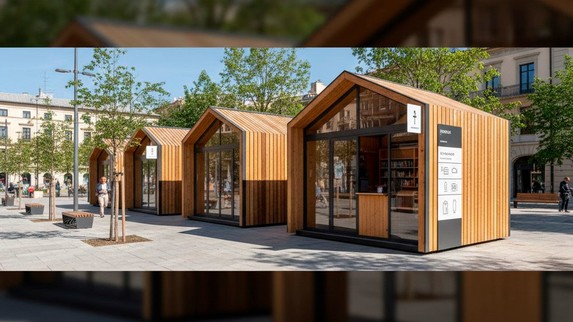 Soluciones temporales de madera