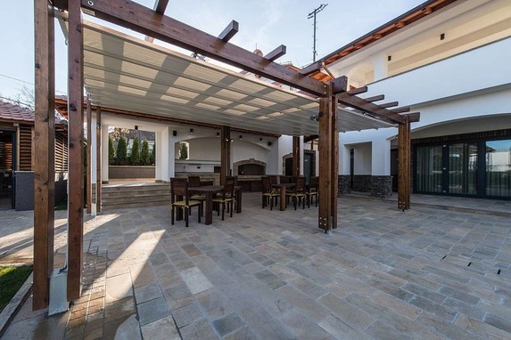 Pergolas de madera para la terraza