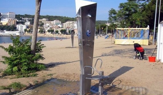 Duchas para playas